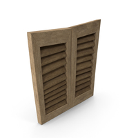 Stylized Window Shutters PNG & PSD Images