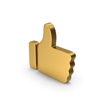 Like Gold PNG & PSD Images