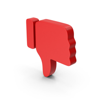 Dislike Red PNG & PSD Images