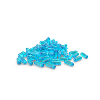 Pile of Blue Pills PNG & PSD Images