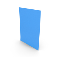 Colored Paper Blue PNG & PSD Images