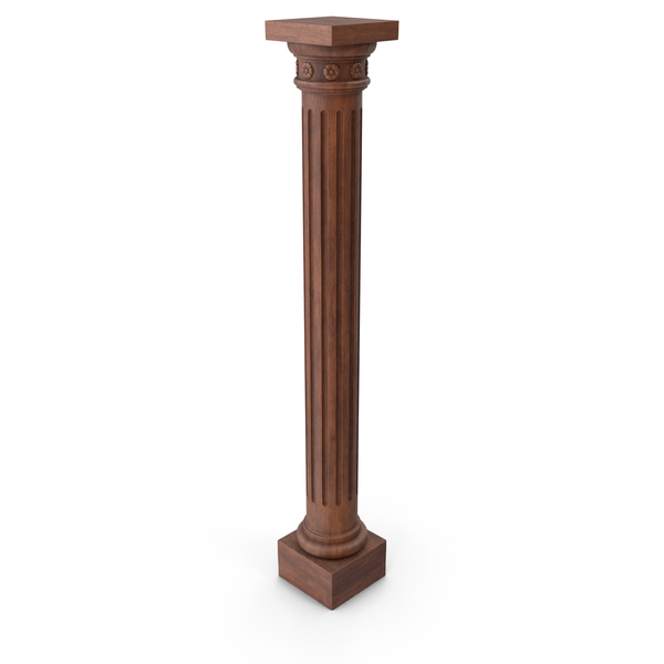 Wooden Doric Column PNG & PSD Images