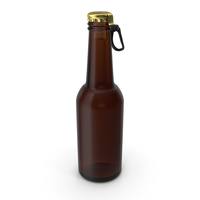 Brown Beer Bottle PNG & PSD Images