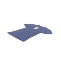 Female Crew Neck Laying With Tag Dark Blue PNG & PSD Images