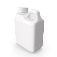 Plastic F Style Bottle 4oz With Smooth Plastic Cap PNG & PSD Images