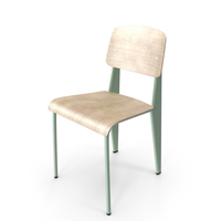 Classic Prouve Standard Chair PNG & PSD Images