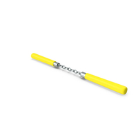 Nunchucks Yellow PNG & PSD Images
