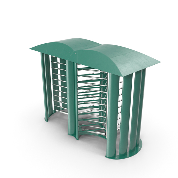Galvanized Steel Turnstile PNG & PSD Images