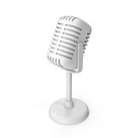 Microphone Monochrome PNG & PSD Images