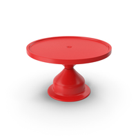 Cake Stand Red PNG & PSD Images