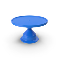 Cake Stand Blue PNG & PSD Images