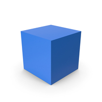 Cube Blue PNG & PSD Images
