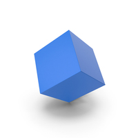 Cube Blue PNG & PSD Images