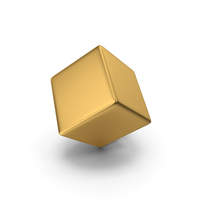 Gold Cube PNG & PSD Images