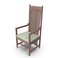 Dana Thomas Large Arm Chair PNG & PSD Images