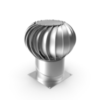 Industrial Metal Roof Turbine PNG & PSD Images