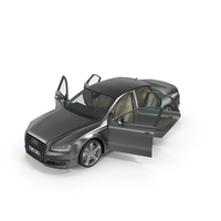 Audi A8 Opened Doors PNG & PSD Images