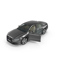 Audi A8 Opened Door PNG & PSD Images