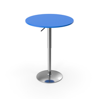 Bar Table Blue PNG & PSD Images