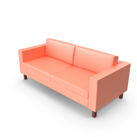 Ikea Karlstad Loveseat PNG & PSD Images