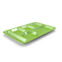 Lunch Food Tray 01 Green PNG & PSD Images