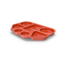 Lunch Food Tray Red PNG & PSD Images