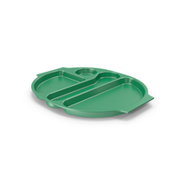 Lunch Food Tray Green PNG & PSD Images