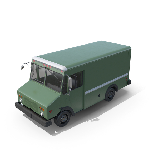 Mail Truck 03 PNG & PSD Images