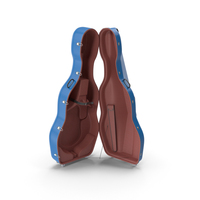 Mammoth Double Bass Case Open 02 PNG & PSD Images