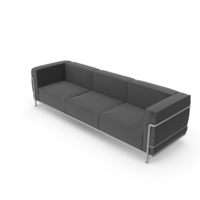 Le Corbusier LC3 Sofa 3 Seats PNG & PSD Images