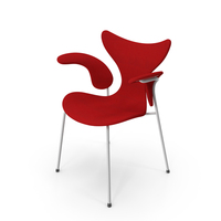 Lily Upholstered Armchair PNG & PSD Images