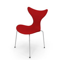 Lily Upholstered Stackable Chair PNG & PSD Images