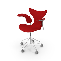 Lily Upholstered Swivel Chair PNG & PSD Images