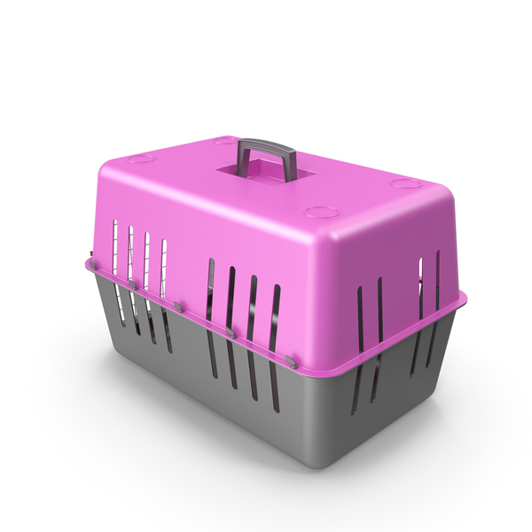 Mobile Pet Carrier Pink PNG & PSD Images