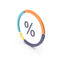 Percentage Infographic PNG & PSD Images