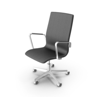 Oxford Medium Back Arms Castors PNG & PSD Images