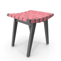 Risom Low Stool PNG & PSD Images