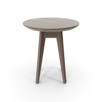 Risom Round Side Table PNG & PSD Images