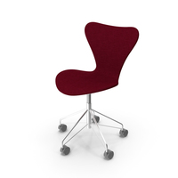 Series 7 Swivel Fully Upholstered Chair PNG & PSD Images