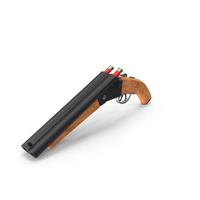 Double Barrel Shotgun PNG & PSD Images