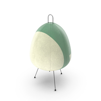 Akari 1AV lamp by Isamu Noguchi PNG & PSD Images