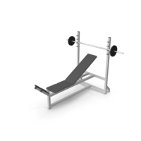 Supine Bench Press PNG & PSD Images