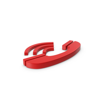 Symbol Phone Red PNG & PSD Images