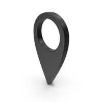 Map Location Sign Black PNG & PSD Images