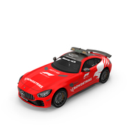 Mercedes AMG GTR FIA F1 Safety Car 2021 PNG & PSD Images
