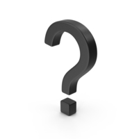 Question Mark Black PNG & PSD Images