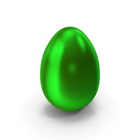 Egg Green Metallic PNG & PSD Images