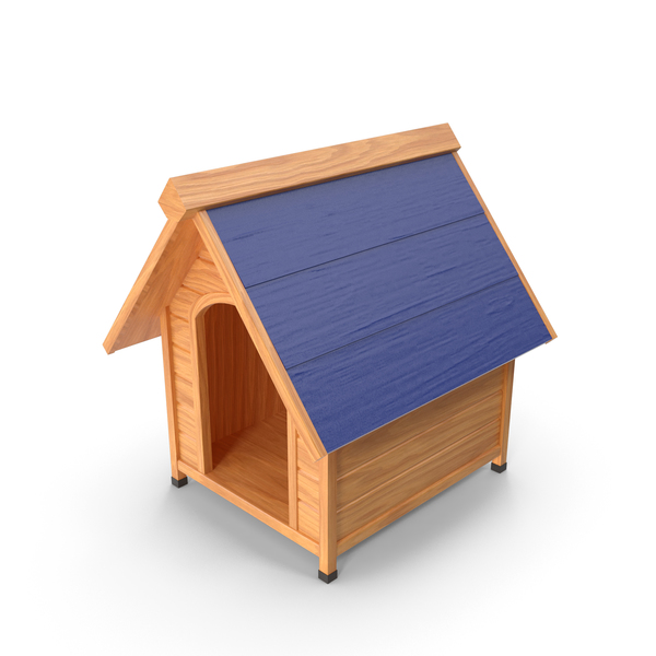 Dog Kennel Blue PNG & PSD Images