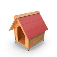 Dog Kennel Red PNG & PSD Images
