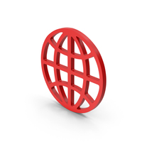 Symbol Web Red PNG & PSD Images